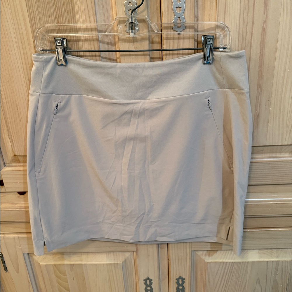 Athleta Cream Pencil Skirt